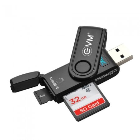 EVM 2 IN 1 CARD READER USB 3.0