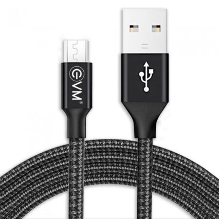 EVM USB TO MICRO USB DATA & SYNC. CABLE 1 MTR 4 AMP CM-07