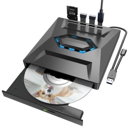 5 IN 1 EXTERNAL DVD WRITER