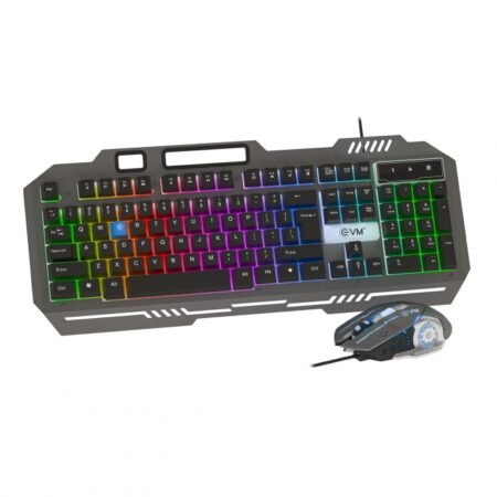 EVM WIRED GAMING KEYBOARD & MOUSE ENCLAW WDKM-612