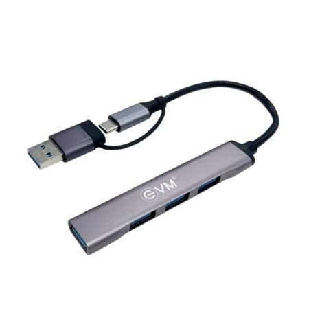 EVM 2 IN1 4 PORT USB HUB CU4HP