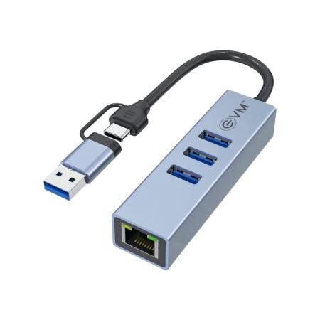 EVM TYPE C+USB 3.0 HUB+1000M LAN CAGIGA-HUB