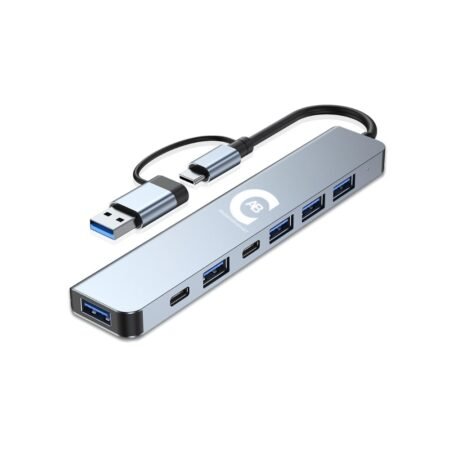 ABC TYPE C + USB TO 7 PORT HUB