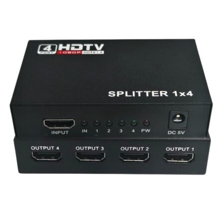HDMI SPLITTER 4 PORT (HDMI 1 INPUT TO 4 OUTPUT)