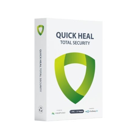 QUICK HEAL TOTAL SECURITY 1 USER 3 YEARS