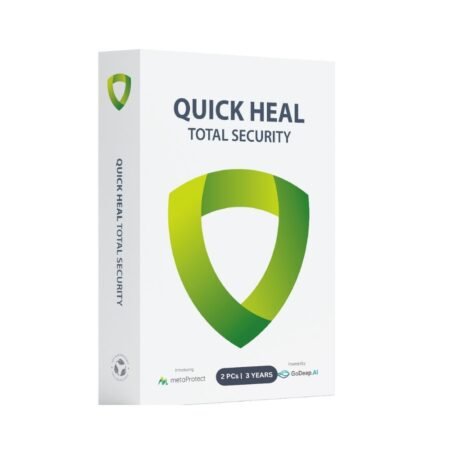 QUICK HEAL TOTAL SECURITY 2 USERS 3 YEARS